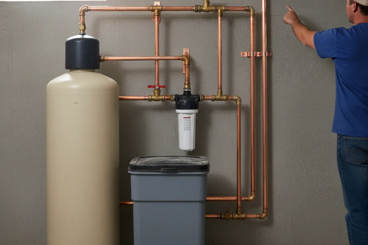 Whole-house water treatment system installed in Bunker Hill